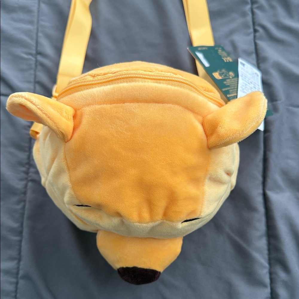 Disney Winnie the Pooh stuffed animal crossbody bag purse NEW - Picture 8 of 8
